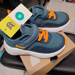 All in Motion Teal and Orange Kids' Sneakers